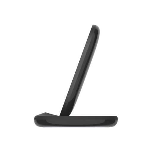 Belkin BoostCharge 10W Fast Wireless Charging Stand with QC 3.0 Charger -  Black 